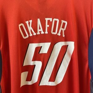 NBA Charlotte Bobcats Okafor Jersey Size XL